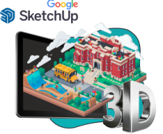 Google SketchUp - Школа программирования для детей, компьютерные курсы для школьников, начинающих и подростков - KIBERone г. Ангарск