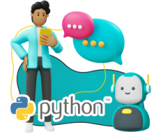 Умный чат-бот на Python - Школа программирования для детей, компьютерные курсы для школьников, начинающих и подростков - KIBERone г. Ангарск