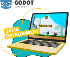 Godot.  Основа создания легендарных игр - КИБЕРшкола программирования для детей, компьютерные курсы для школьников, начинающих и подростков - KIBERone г. Ангарск