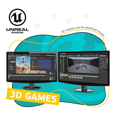 Unreal Engine 4. Игровой движок - КИБЕРшкола программирования для детей, компьютерные курсы для школьников, начинающих и подростков - KIBERone г. Ангарск