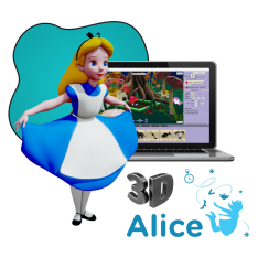 Alice 3d - КИБЕРшкола программирования для детей, компьютерные курсы для школьников, начинающих и подростков - KIBERone г. Ангарск