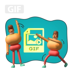 Gif-анимация - КИБЕРшкола программирования для детей, компьютерные курсы для школьников, начинающих и подростков - KIBERone г. Ангарск
