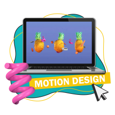 Motion Дизайн - КИБЕРшкола программирования для детей, компьютерные курсы для школьников, начинающих и подростков - KIBERone г. Ангарск