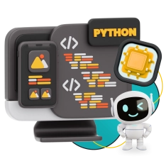 Мой первый сайт с мозгами: Python + AI - КИБЕРшкола программирования для детей, компьютерные курсы для школьников, начинающих и подростков - KIBERone г. Ангарск