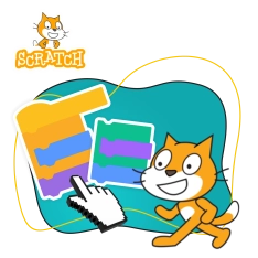 Scratch. Продвинутый уровень – создаём игры, как маленькие разработчики! - КИБЕРшкола программирования для детей, компьютерные курсы для школьников, начинающих и подростков - KIBERone г. Ангарск