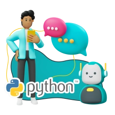 Умный чат-бот на Python на Telegram - КИБЕРшкола программирования для детей, компьютерные курсы для школьников, начинающих и подростков - KIBERone г. Ангарск