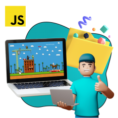 Программирование на JavaScript. Учимся создавать игры! - КИБЕРшкола программирования для детей, компьютерные курсы для школьников, начинающих и подростков - KIBERone г. Ангарск