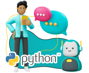 Умный чат-бот на Python - Школа программирования для детей, компьютерные курсы для школьников, начинающих и подростков - KIBERone г. Ангарск